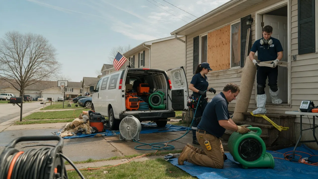 Water Damage Restoration in Milanville, PA near me